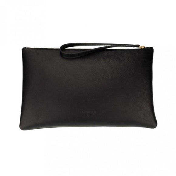 Yancci Handbags - YANCCI MADE IN SPAIN LARGE BLACK WRISTLET